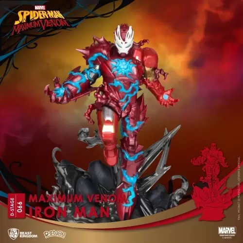 D-Stage - Spider-Man Vs Venom - Maximum Venom Iron Man
