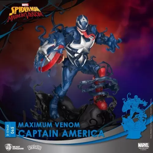 D-Stage - Spider-Man Vs Venom - Maximum Venom Captain America
