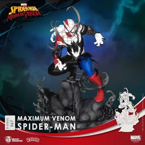 D-Stage - Spider-Man Vs Venom - Maximum Venom Spider-Man
