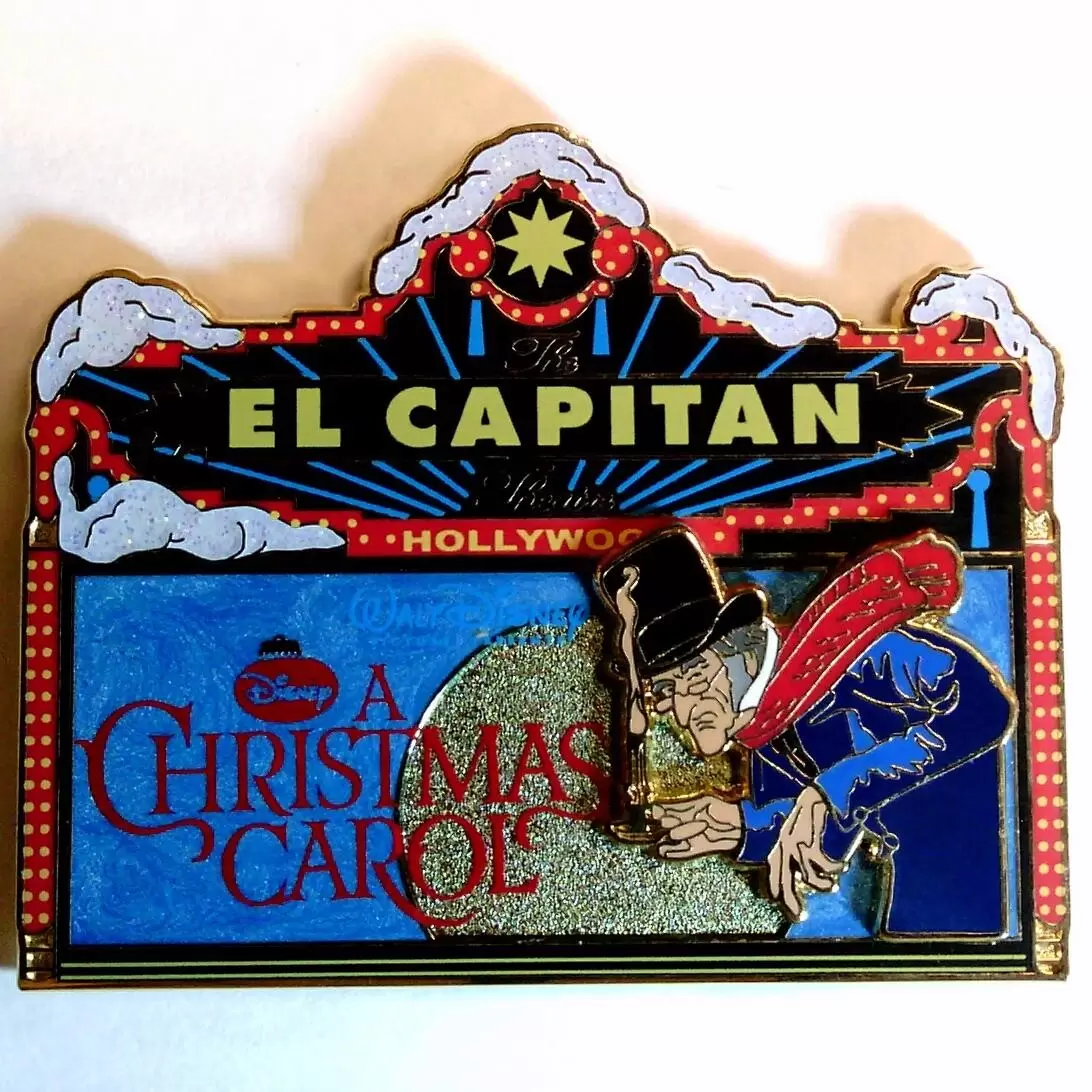 Disney El Capitan Marquee Pins - A Christmas Carol