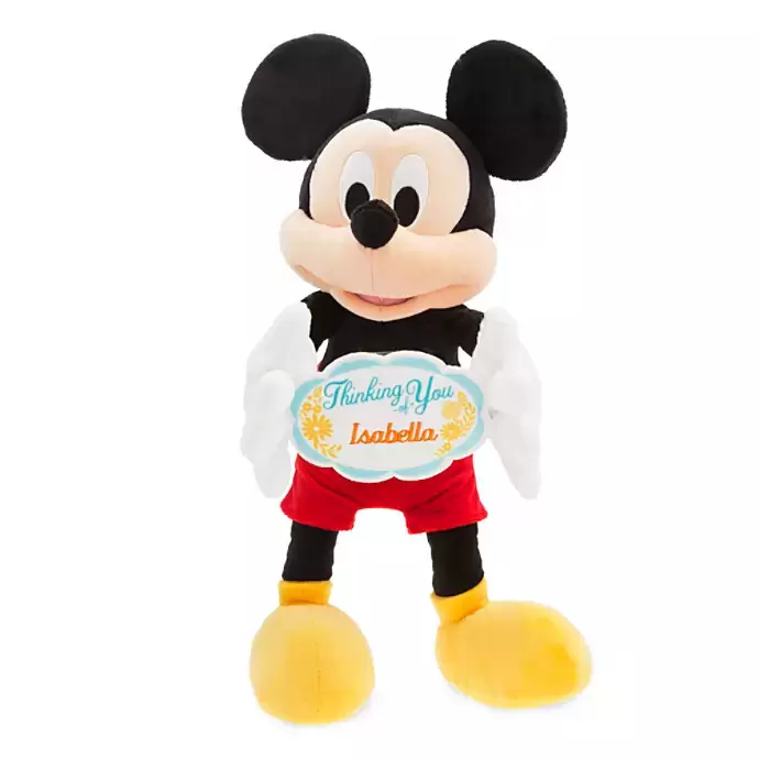 Walt Disney Plush - Mickey Mouse Message