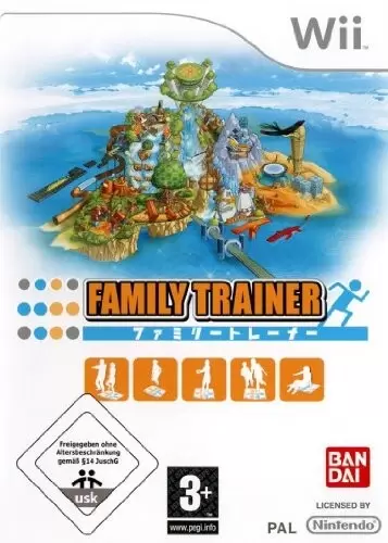 Nintendo Wii Games - Family Trainer