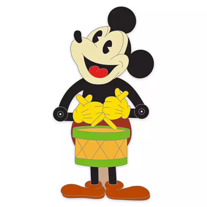 Retro Toys Pin Series - Retro Toys - Mickey Mouse Drummer