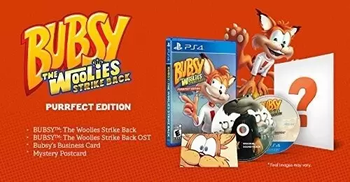 PS4 Games - Bubsy The hoolies strike back - Perfect edition