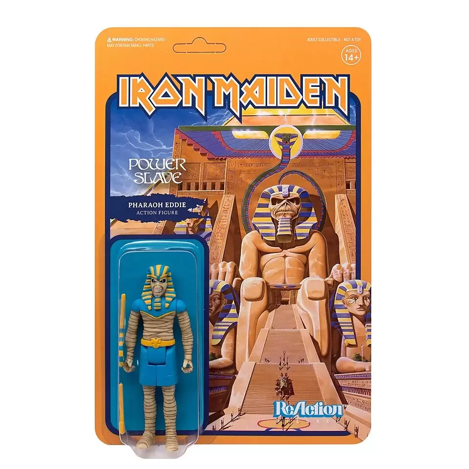 ReAction Figures - Iron Maiden - Powerslave - Pharaoh Eddie