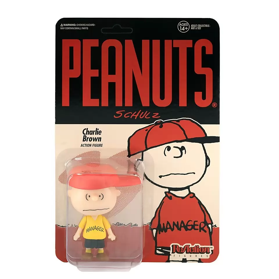 ReAction Figures - Peanuts - Charlie Brown Manager