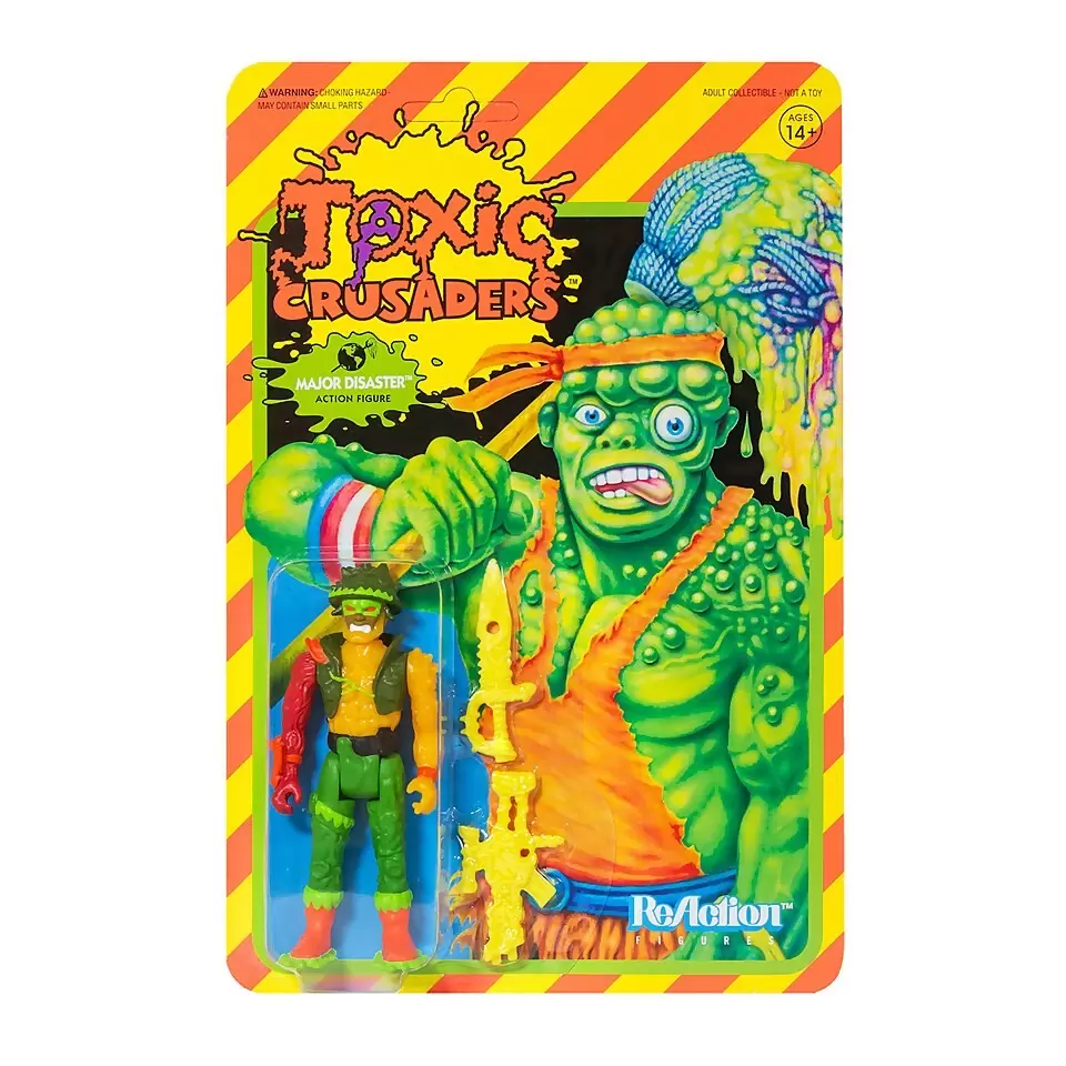 ReAction Figures - Toxic Crusaders - Major Disaster