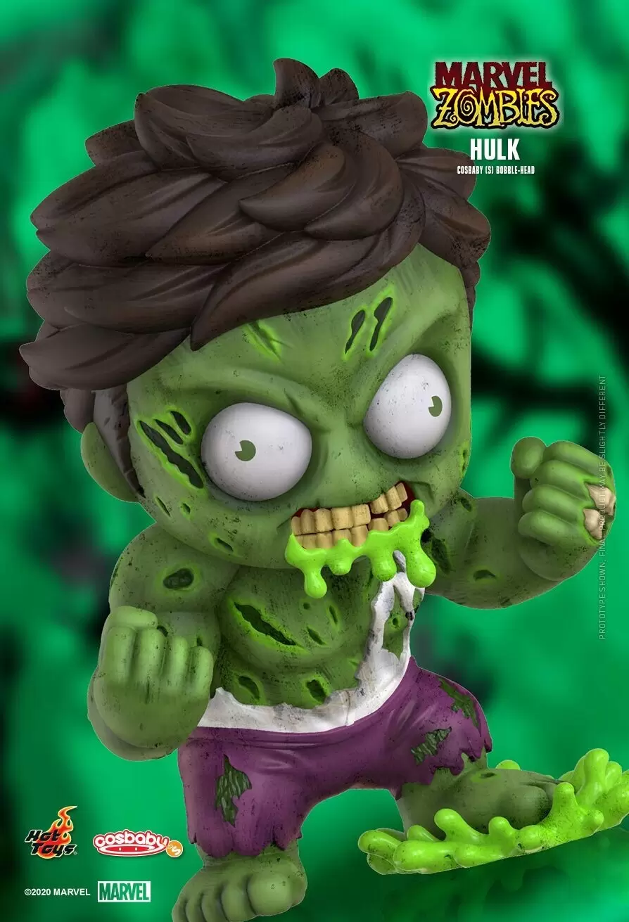 Cosbaby Figures - Marvel Zombies - Hulk