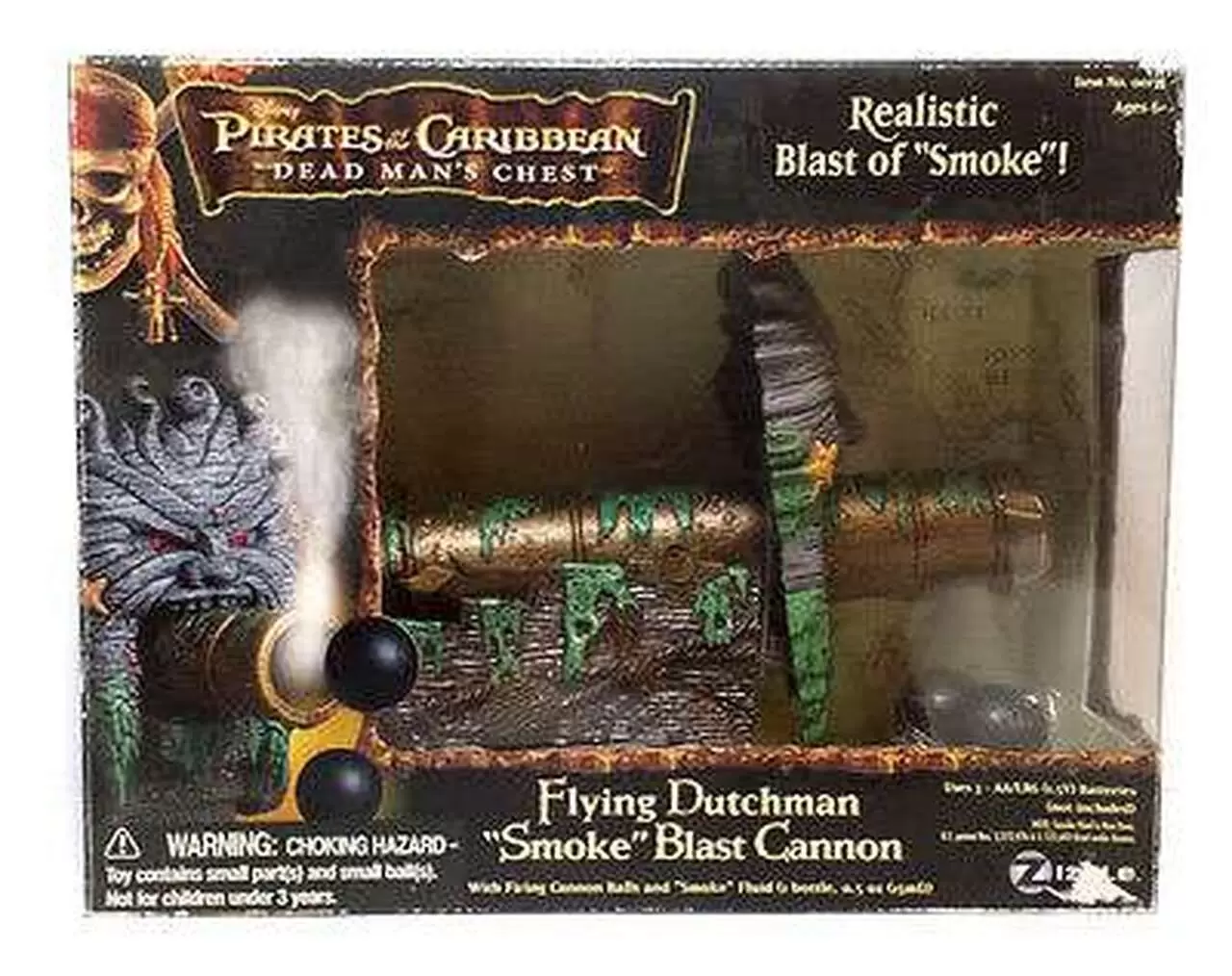 Zizzle -  Pirates Of The Caribbean - Flying Dutchman Smoke Blast Cannon