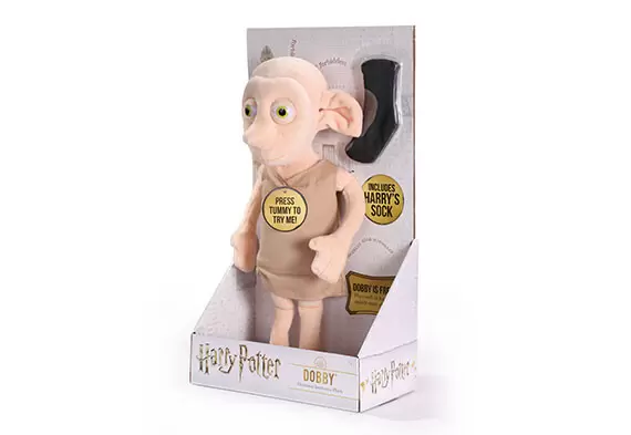 The Noble Collection : Harry Potter - Dobby Interactive Plush