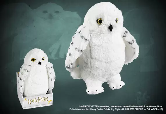 Harry Potter Hedwig Plush Peluche NOBLE COLLECTIONS 