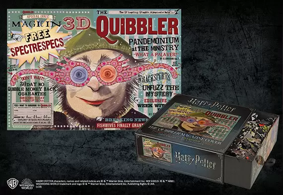The Noble Collection : Harry Potter - Puzzle couverture du magazine Le Chicaneur