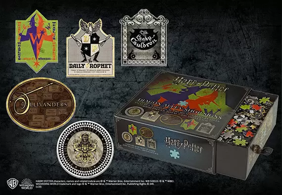 The Noble Collection : Harry Potter - Diagon Alley Shop Signs Puzzle