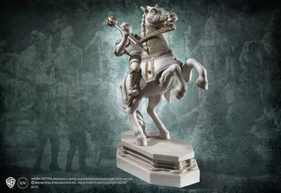 Wizard Chess Knight Bookend- White - The Noble Collection : Harry Potter  NN8723
