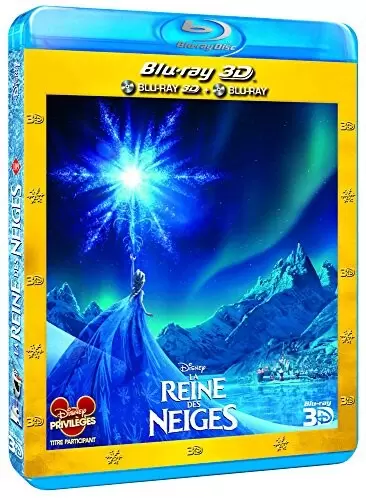 Les grands classiques de Disney en Blu-Ray - La Reine des neiges 3D + Blu-Ray 2D