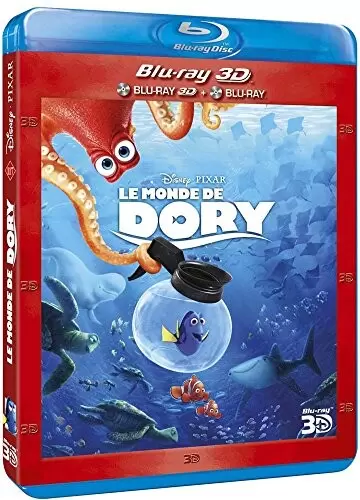Les grands classiques de Disney en Blu-Ray - Le Monde de Dory 3D 2D + Blu-Ray Bonus