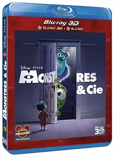 Les grands classiques de Disney en Blu-Ray - Monstres et Cie