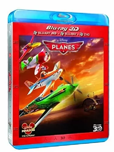 Les grands classiques de Disney en Blu-Ray - Planes [Combo 3D + Blu-Ray + DVD]
