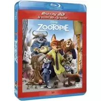 Zootopie 3D + Blu-Ray 2D