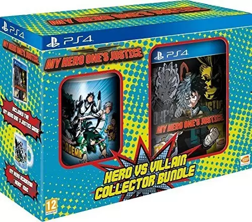 PS4 Games - My Hero One\'s Justice - Hero VS Villain Collector Bundle