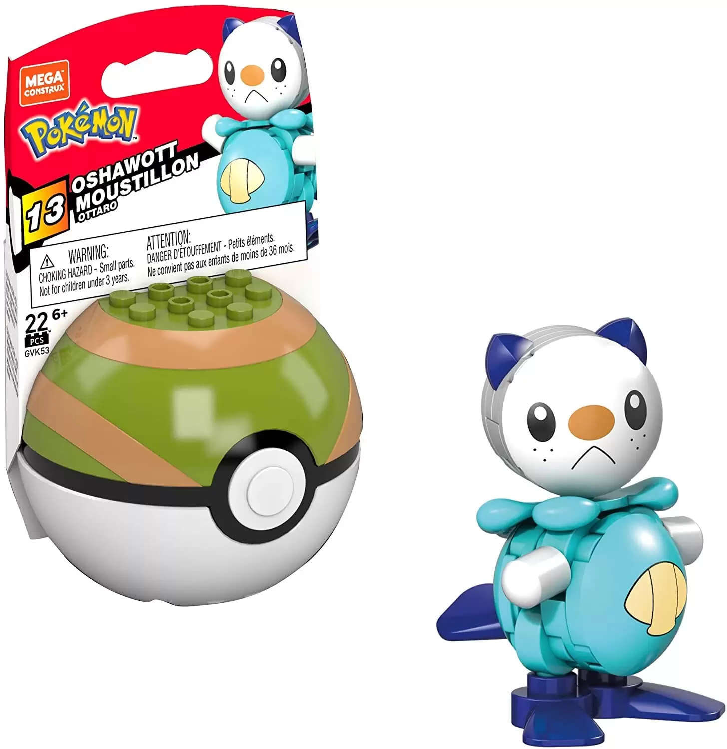 Pokémon Mega Construx - Oshawott