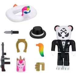 Rare Complicated Unicorn Gangster Panda