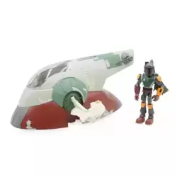 Slave I Ship and Boba Fett