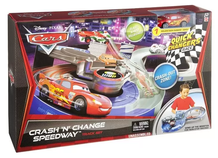 Cars Quick Changers - Crash\'N\' Change Speedway