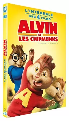 Film d\'Animation - Alvin et les Chipmunks - L\'intégrale des 4 films
