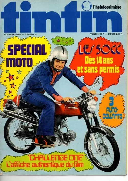 Tintin (L\'hebdoptimiste) - Tintin, l\' hebdoptmiste N° 27