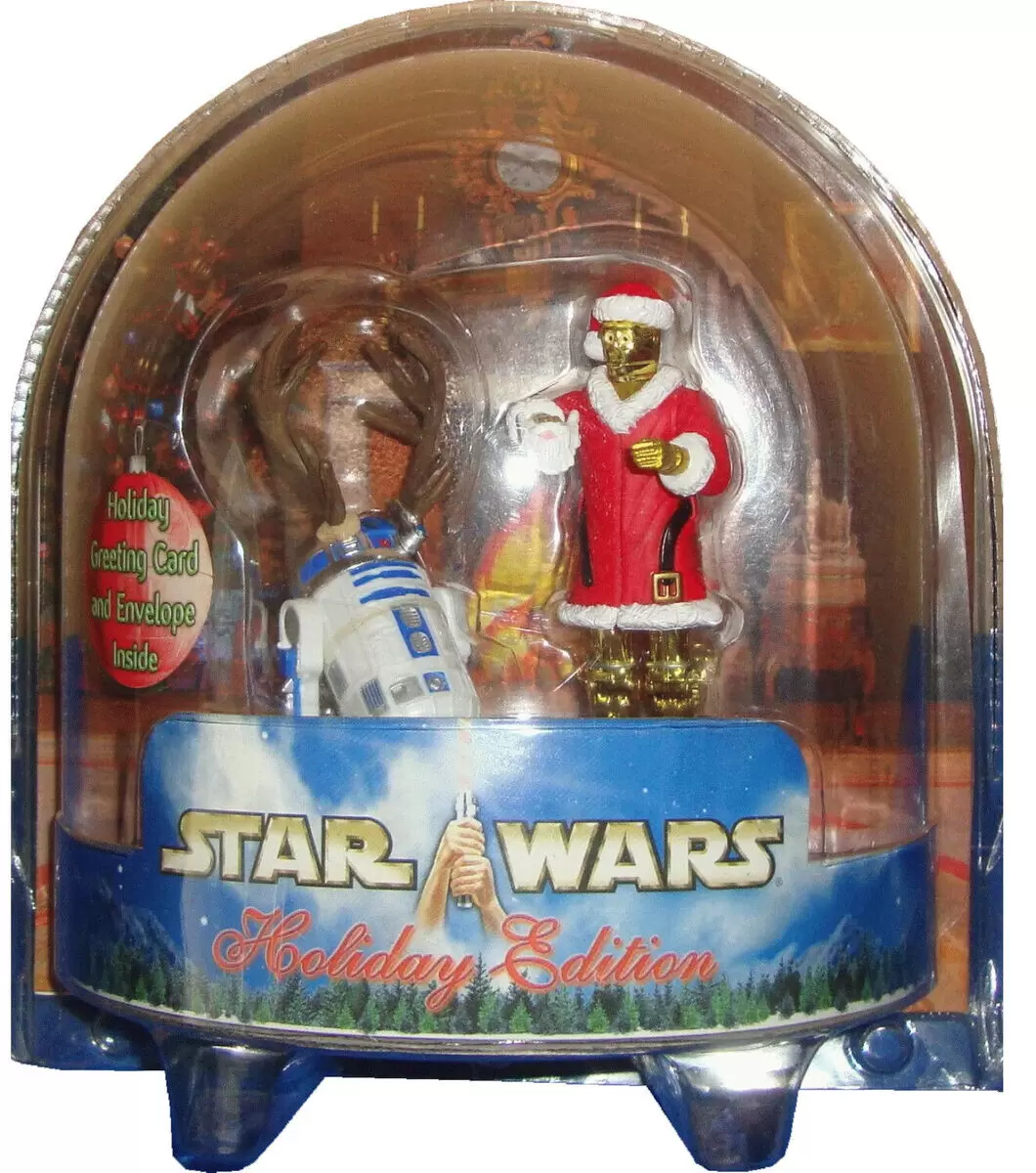 C-3PO & R2-D2 - Holiday Edition - Star Wars SAGA action figure