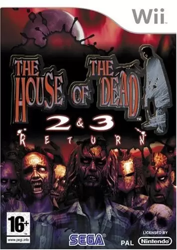 Nintendo Wii Games - The house of the dead 2 & 3 : return