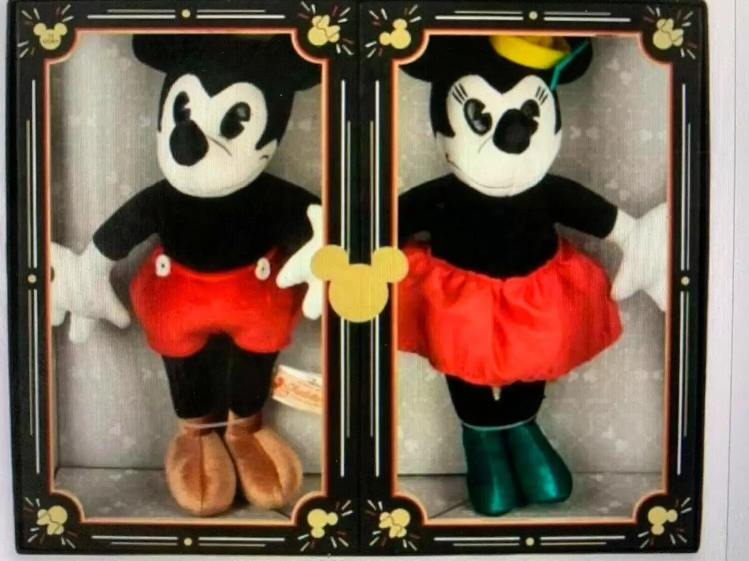 Walt Disney Plush - Mickey And Friends - 90th Anniversary Mickey Minnie