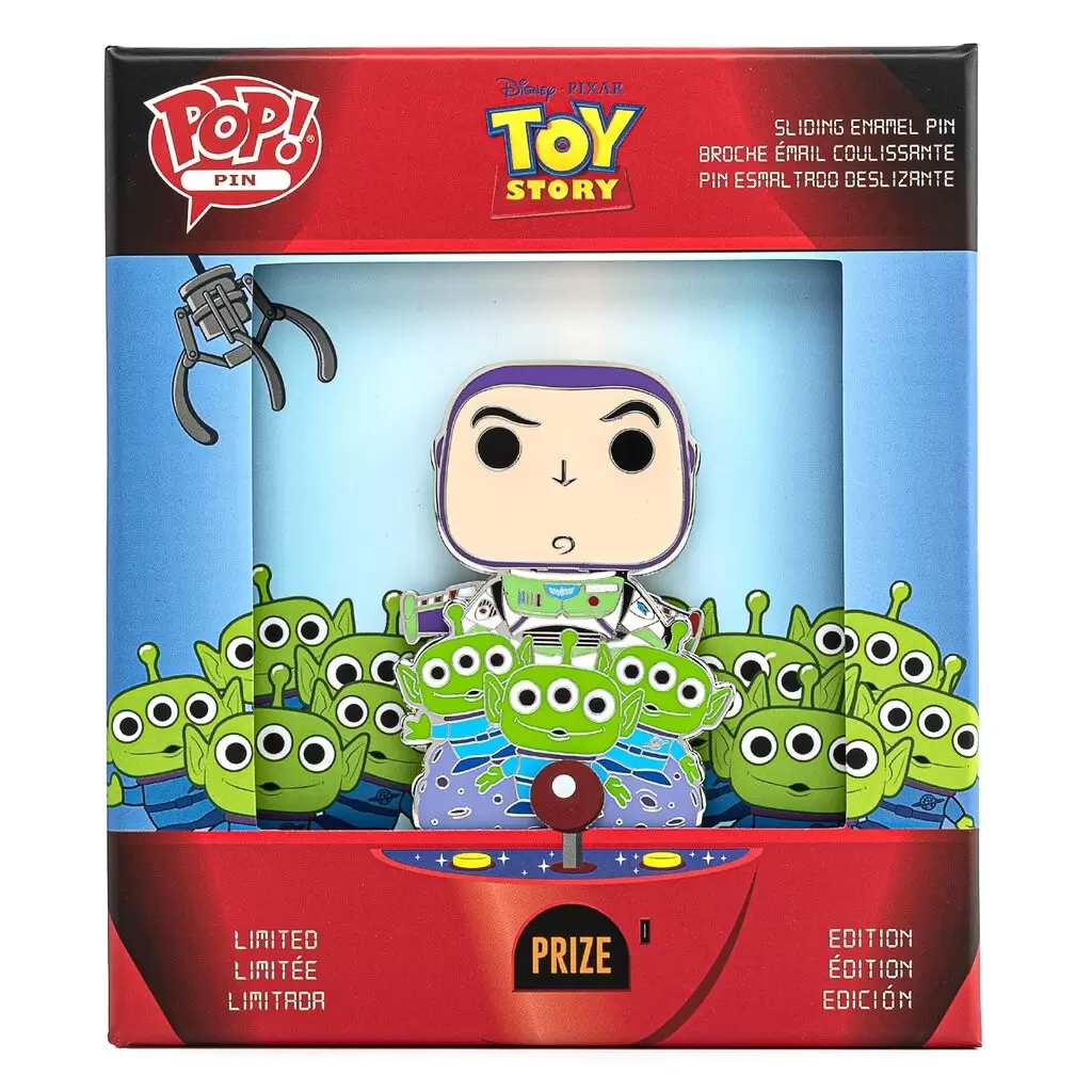 Mini Pop Enamel Pins - Buzz & Alien