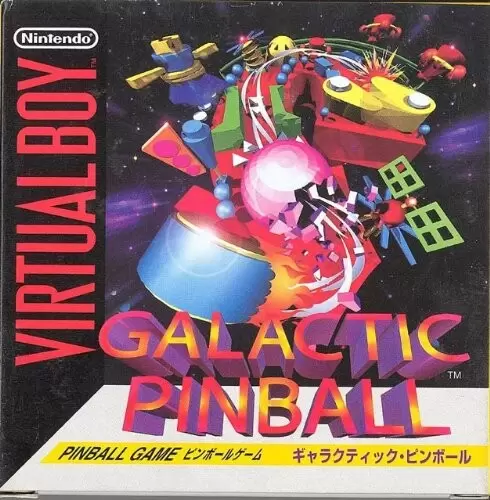 Nintendo Virtual Boy - Galactic Pinball - Virtual Boy - NTSC-J