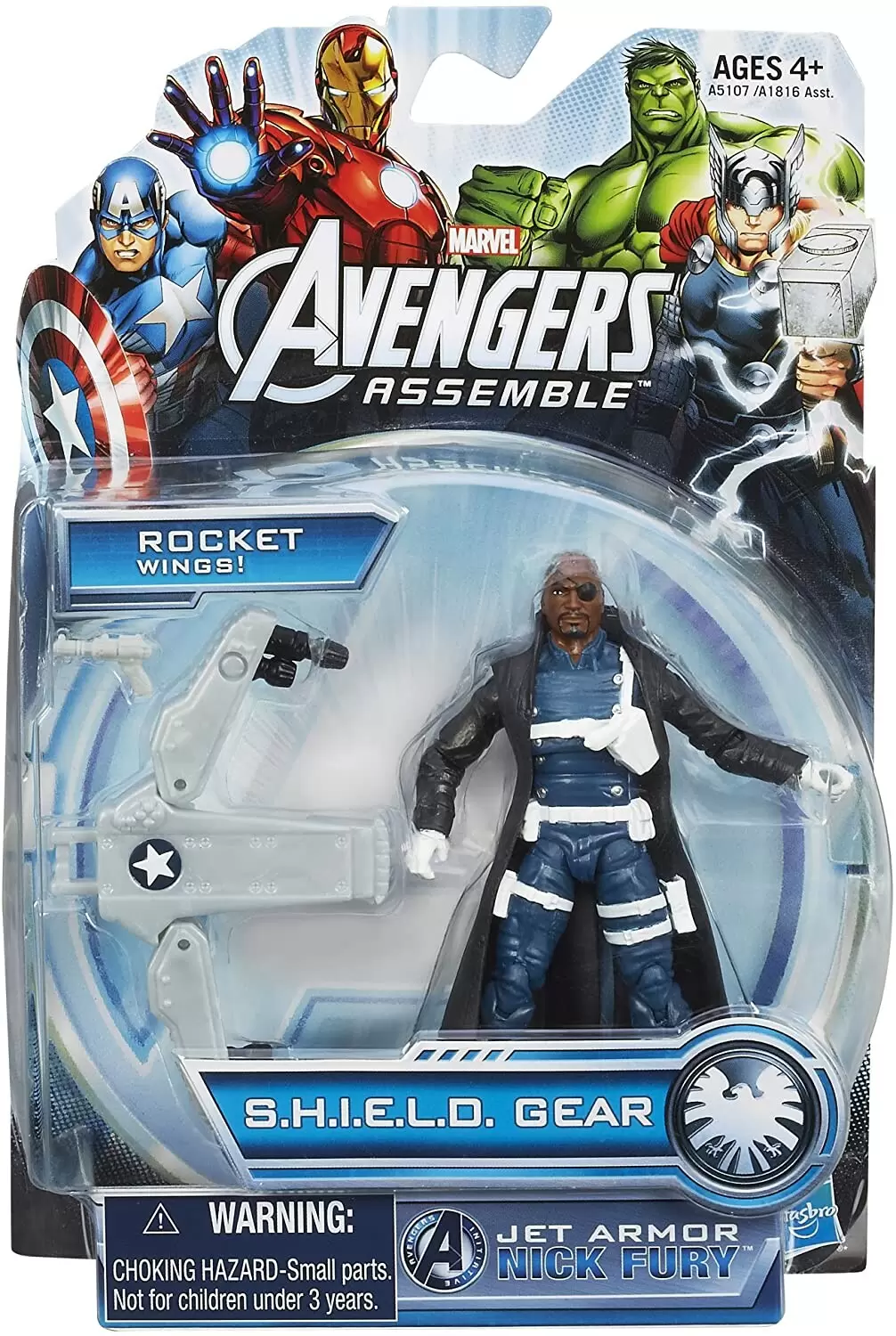 Avengers Assemble Action Figures - Jet Armor Nick Fury