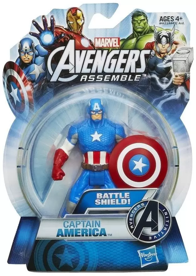 Avengers Assemble Action Figures - Captain America