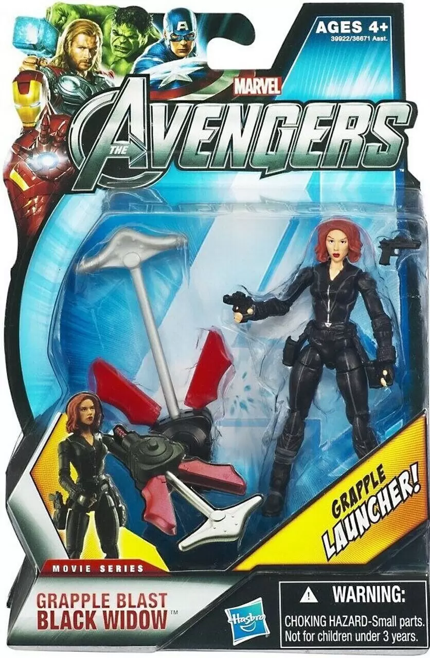 Avengers - Movie & Comic Series - Grapple Blast Black Widow