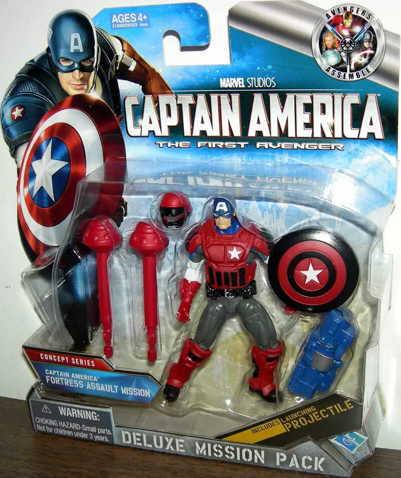 Captain America - Movie & Comics Series - Captain America Fortress Assault Mission