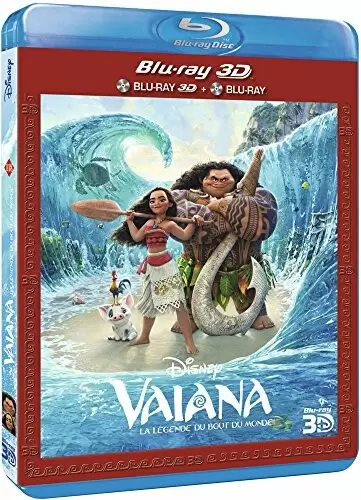 Les grands classiques de Disney en Blu-Ray - Vaiana, La Légende Du Bout Du Monde
