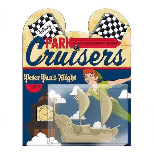 Disney Park Cruisers Pin Set - Peter Pan\'s Flight
