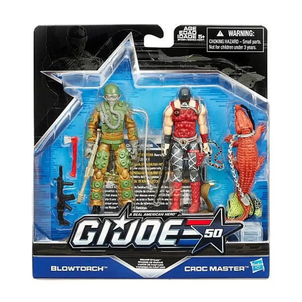 Others G.I. Joe - G.I. Joe 50th Anniversary - Blowtorch vs Croc Master