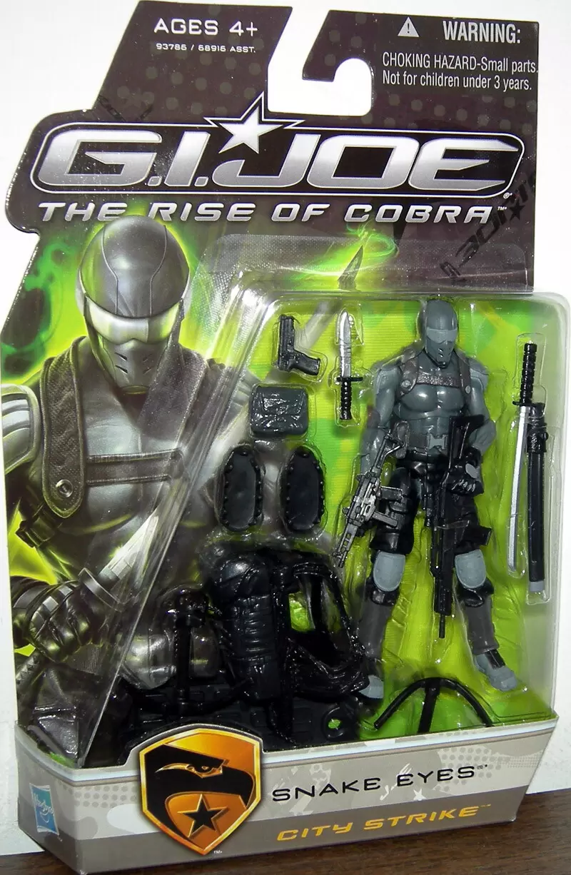 Autres G.I. Joe - G.I.Joe The Rise of Cobra - Snake Eyes City Strike