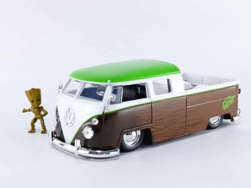 Jada Toys Hollywood Rides - Groot & 1963 Volkswagen