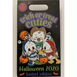 Halloween 2020 - Trick or Treat Cuties - Huey, Dewey, and Louie
