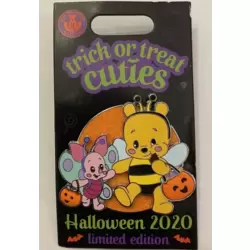 Halloween 2020 - Trick or Treat Cuties - Pooh and Piglet