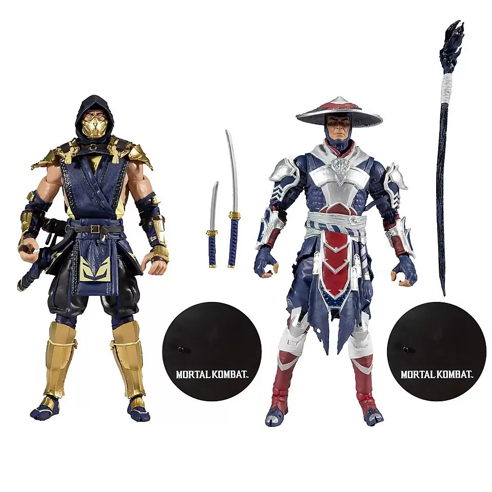 McFarlane - Mortal Kombat - Scorpion & Raiden Multipack