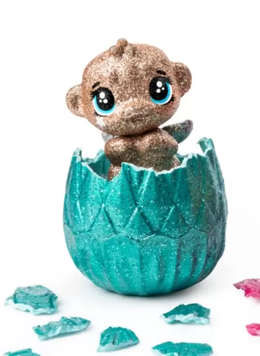 Hatchimals ColleGGtibles Saison 6.5 - Royal Snow Ball - Treasure Gorillabee Heart