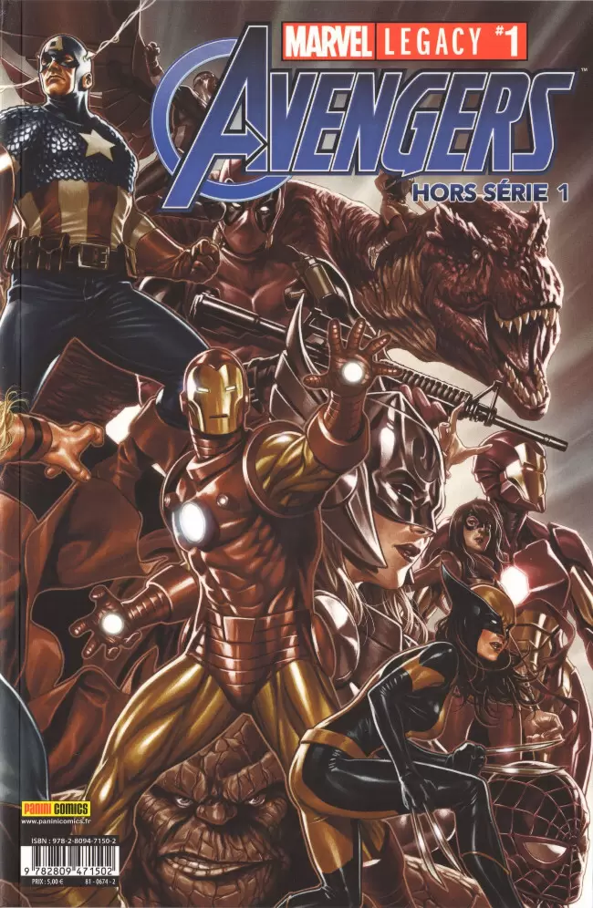 Marvel Legacy - Avengers - Héritage