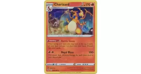 Charizard Cracked Ice HOLO Pokemon Theme Deck 025/185 Vivid Voltage Card Evo’s 